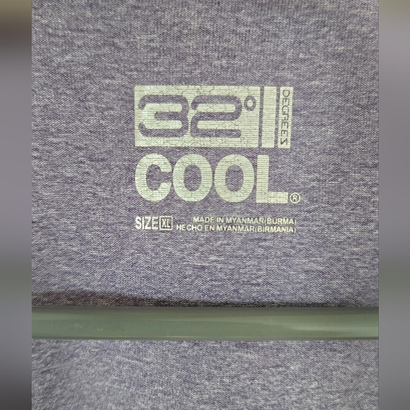32 Degrees Purple Sleep Top Size XL - Picture 3 of 5